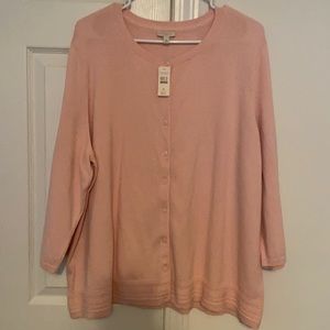 Talbots Sweater- light/blush pink